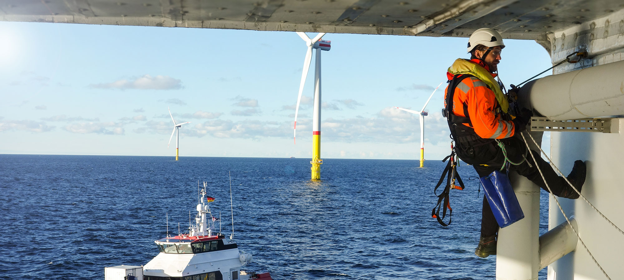 Life and Work in an Offshore Wind Farm